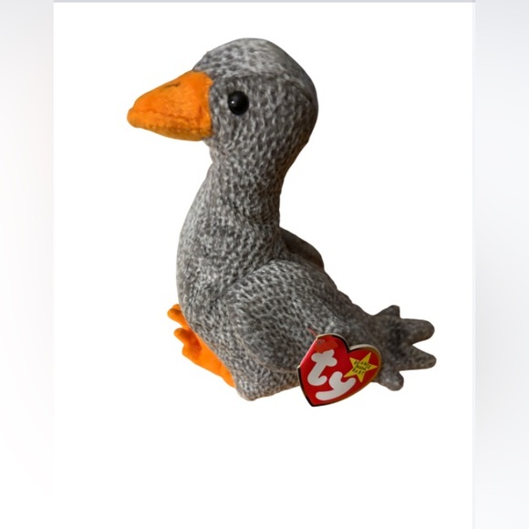 Ty Other - Vintage 1999 Ty Beanie Babies Honks The Goose Gray Rare Retired MINT condition!